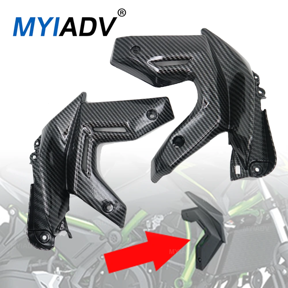 

For Kawasaki Z 650 Z650 Z-650 2021 2022 2023 2024 Motorcycle Radiator Side Cover Frame Panels Fairing Cowl Protector Accessories