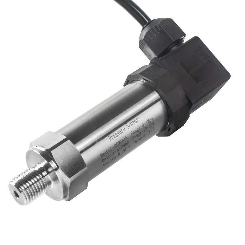 0-600bar 4-20MA Pressure Transmitter M20*1.5 G1/4 Hirschmann Pressure Transmitter 0-5V 0-10V RS485 24V DC Pressure Sensor