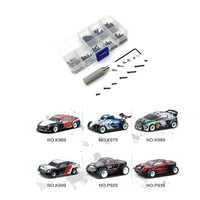 AT12 RC Car Screw Nut Kit Metal With Box For Wltoys 284131 K969 K979 K989 K999 P929 1/28 RC Car Spare Parts
