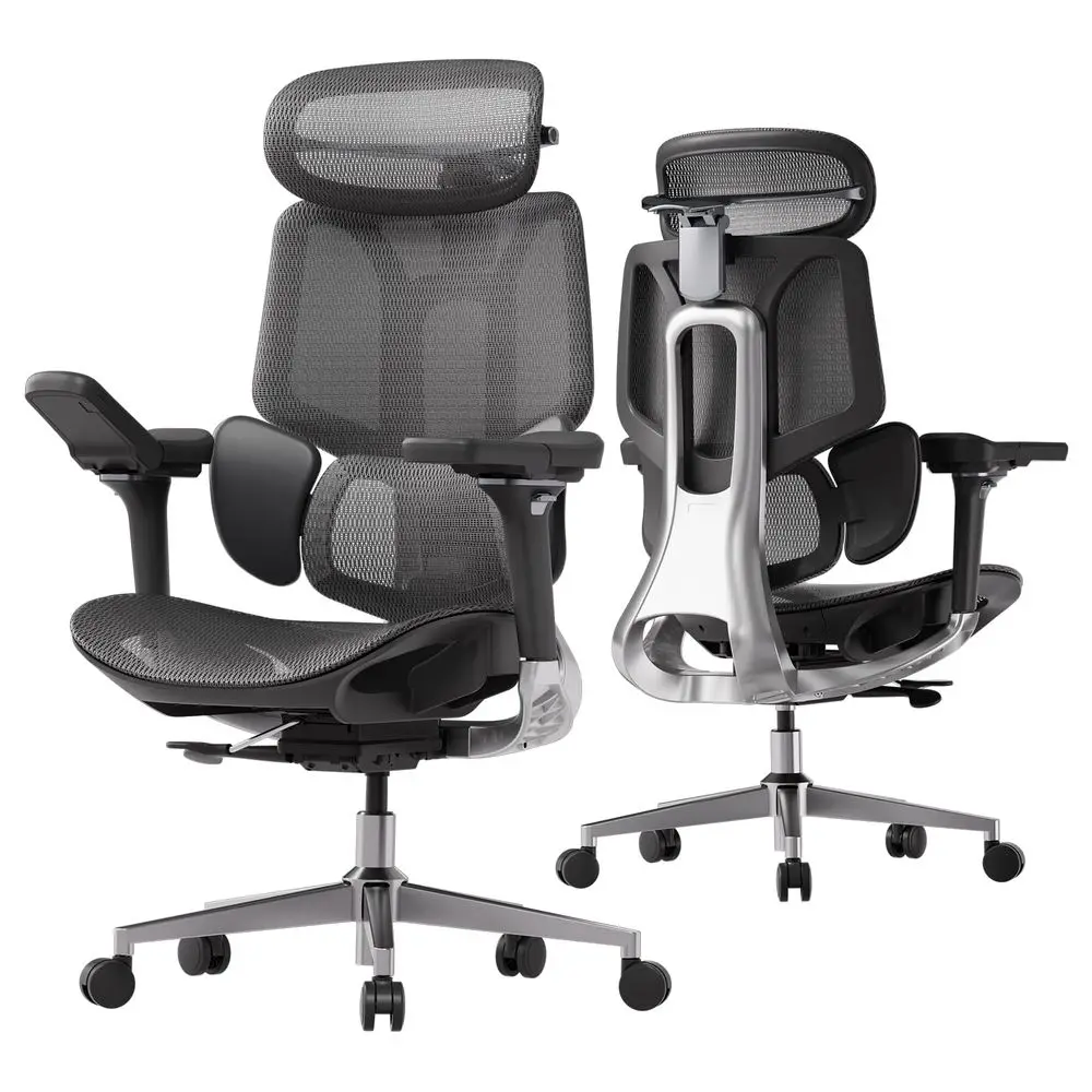 

E3 Pro Ergonomic Office Chair, Big and Tall Office Chair with 3Zone Dynamic Lumbar Support, 4D Adjustable Headrest, 6D Adjustab