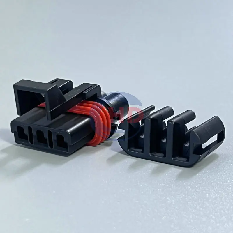 RADIATOR FANMOTOR SENSOR SOCKET 	 3 Way GM Delphi / Packard - Metripack 280 Female Connector Kit