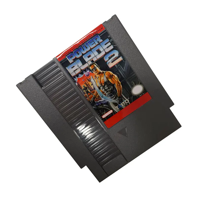 For Classic NES Game - Power Blade 2 Game Cartridge For NES Console 72 Pins 8 Bit Game Card