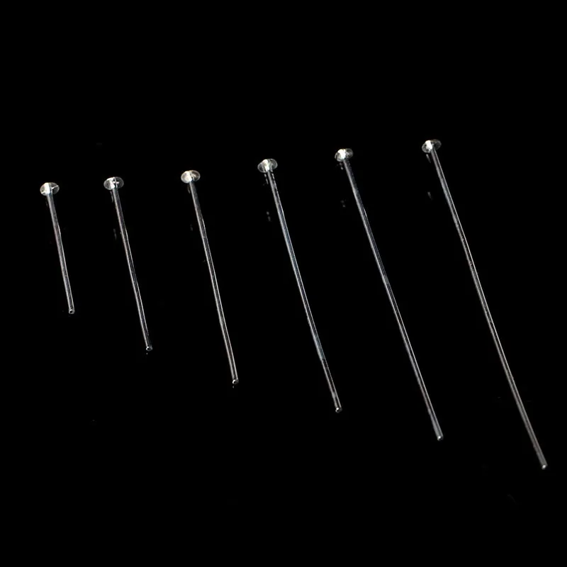 925 Sterling Needle Crystal Jewelry Tool DIY Material Handmade Accessory S925