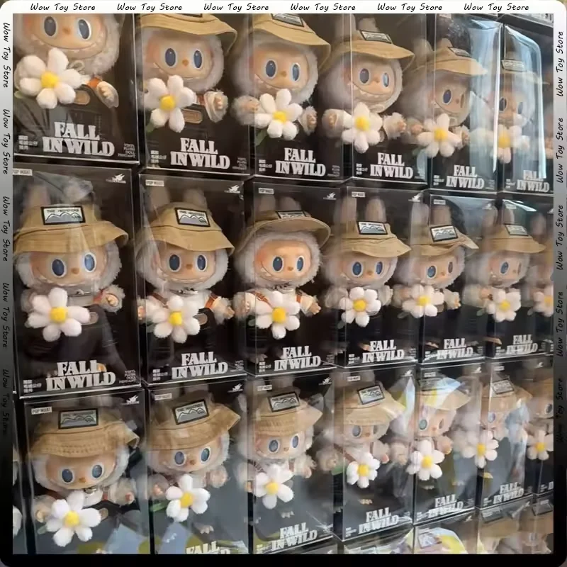 

Labubu Keychain 1:1 Replica The Monsters Labubu Series Fall In Wild Doll Kid Toys Tide Play Pendant In Stock Birthday Gifts