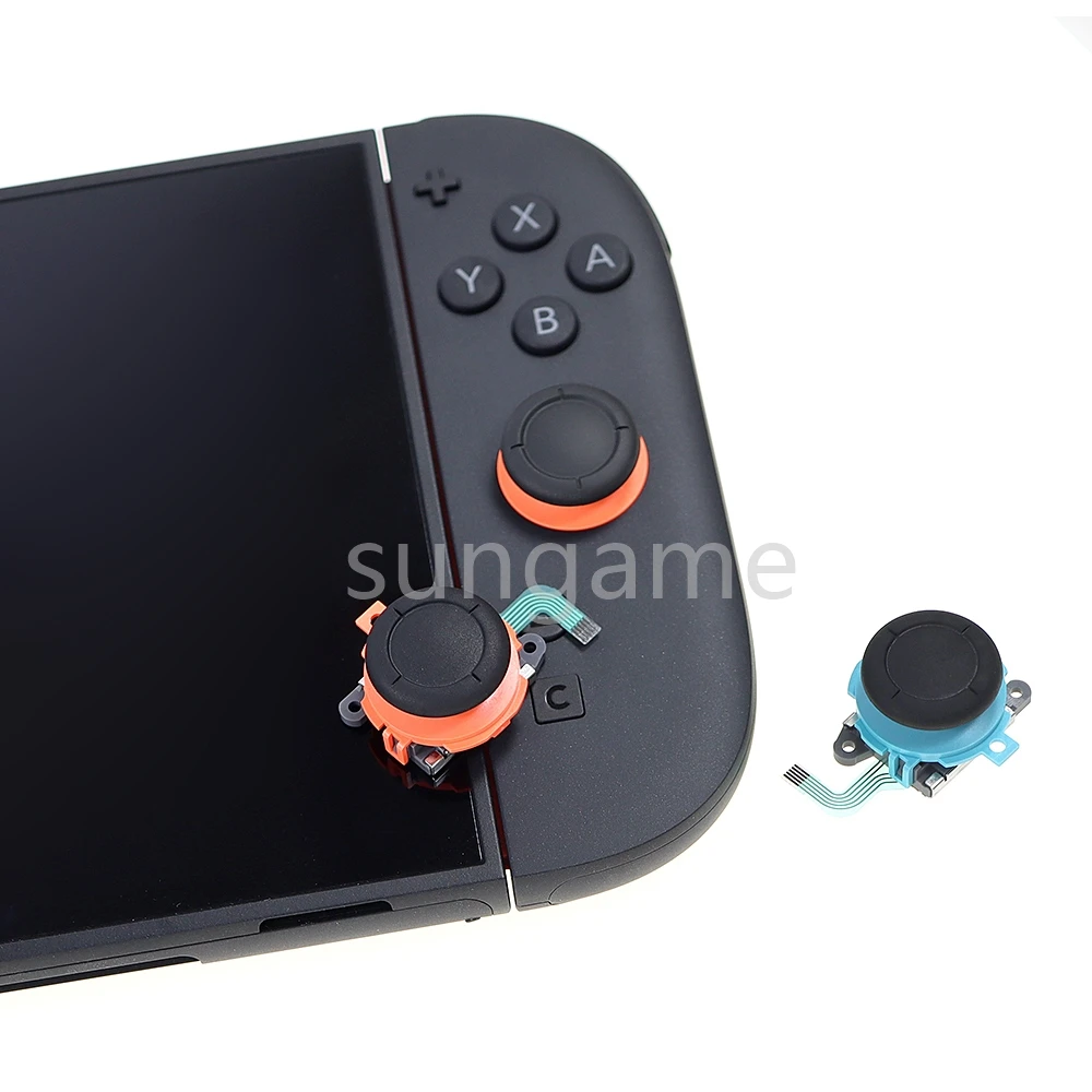 4 قطعة/مجموعة لنينتندو سويتش 2 الأصلي Joy-Con إصلاح أجزاء عصا التحكم ثلاثية الأبعاد لوحدة تحكم NS 2