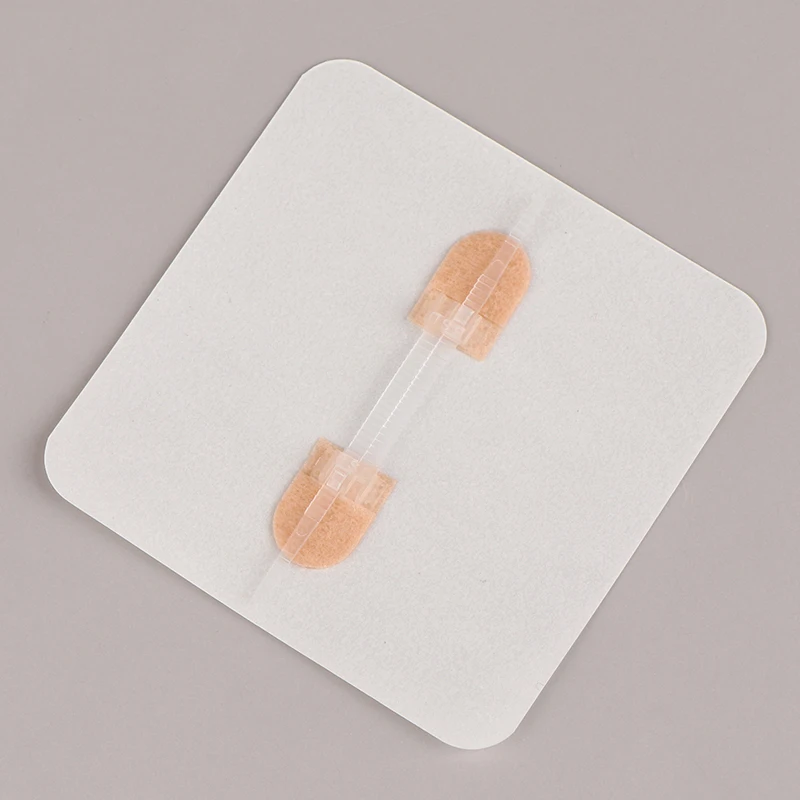 1pc Zipper Tie Wound Closure Patch Hemostatic Patch Wound Fast Suture Zipper Band-Aid Outdoor Portable