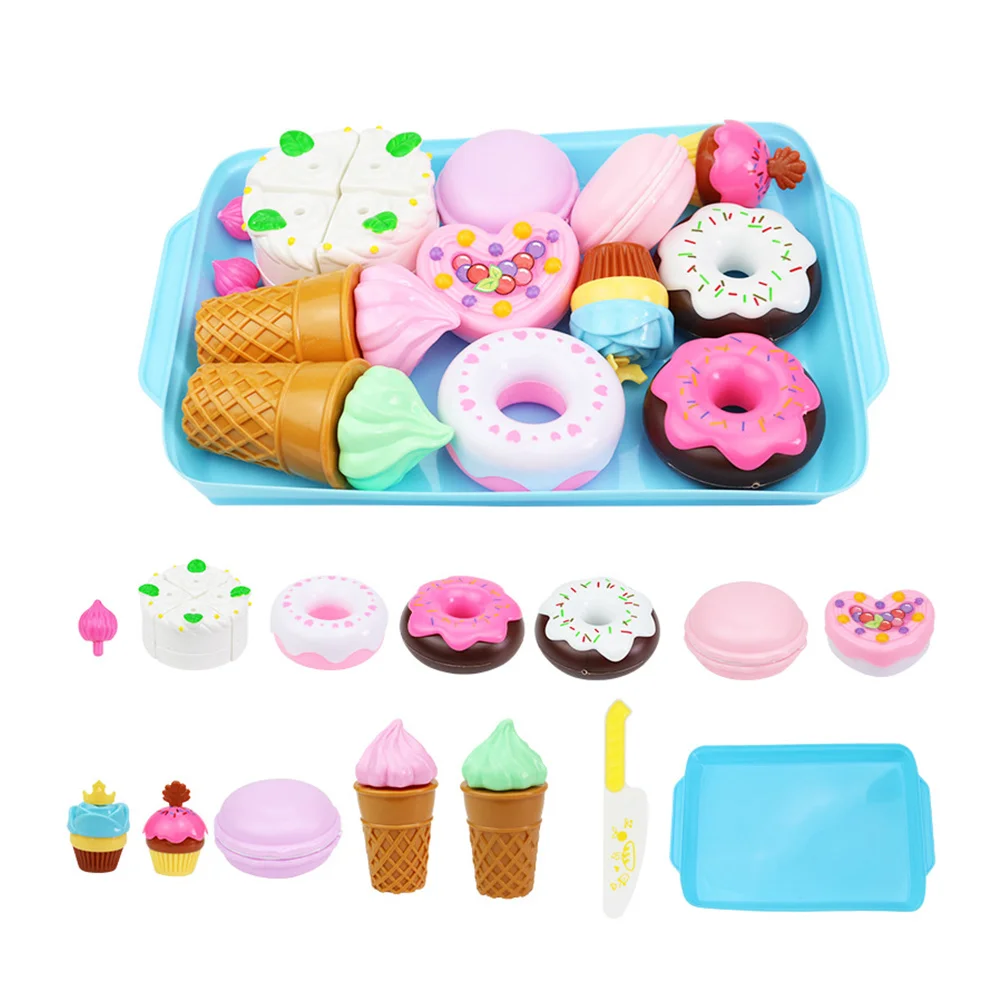 

Simulation Dessert Kids Pretend Toys Educational Cake Girls Play Cutting Birthday for