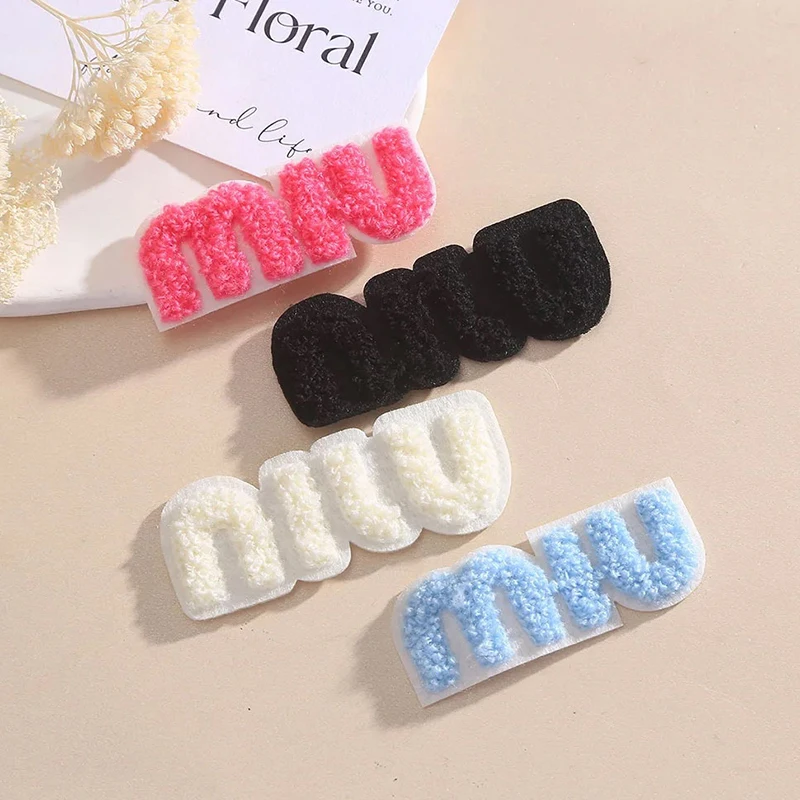 DIY Letters Embroidery Iron On Patches For Clothing Decoration Clothes Patchwork Stickers Badges For Clothing Bags Hats