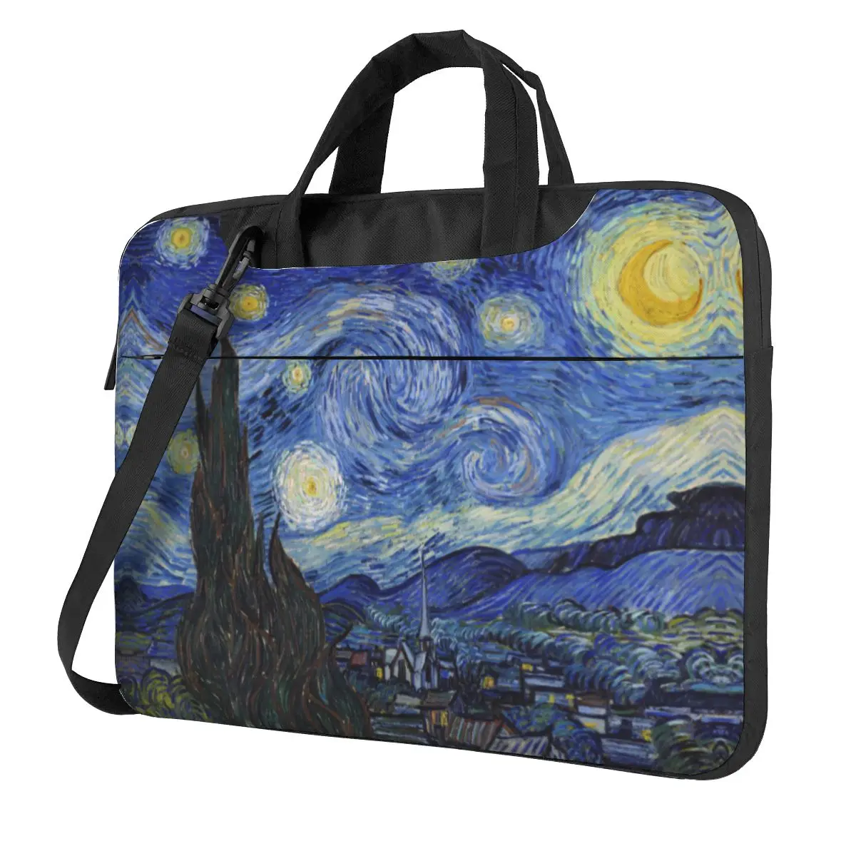 Vincent Van Gogh Laptop Sleeve Bag The Starry Night Portable Notebook Pouch 13 14 15 For Macbook Air HP Huawei Computer Bag