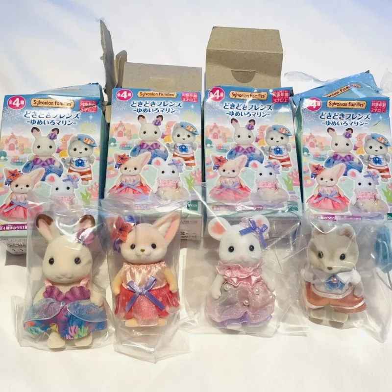 Anime Sylvanian Doll Figure Reward Limited Edition Blind Box Bag Forest World Kawaii Decoration Pendant Toys Ornament Birthday G