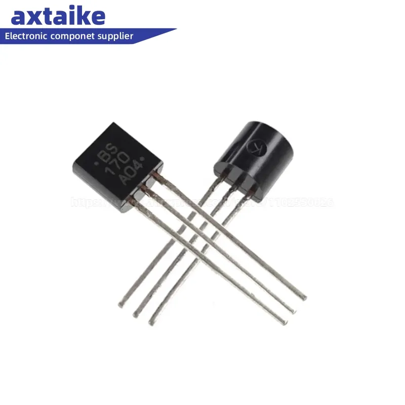 Transistor Triode BS170 TO-92 TO92 BS107 BS107A BS250 BS208, 10 pièces