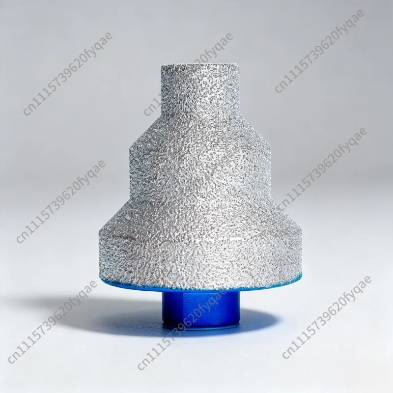 2pcs Pagoda drill step hole reamer diamond chamfering trimming artifact tile stone opening angle grinder drill bit