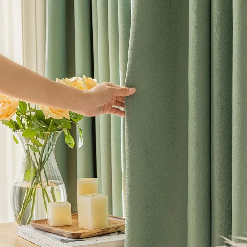 90-95% Blackout Long Drapes for Bedroom Living Room Darkening Curtain Thermal Insulated Window Treatment