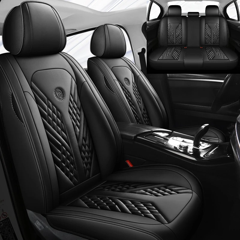 

NEW Car seat cover five-seater comfortable and durable soft seat cover waterproof and wear-resistant PU leather cushion cover