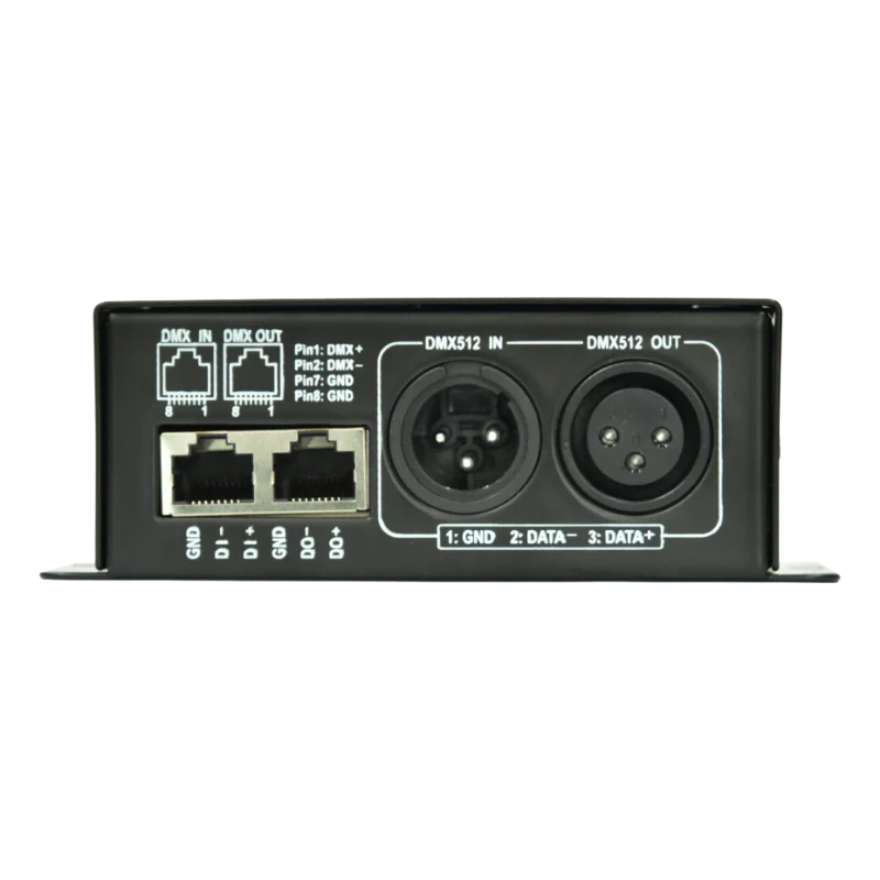 DM10R DMX 512 Decoder 3CH x 10A for RGB LED Tape Lights DC 12-24V,controller,Dimmer Driver,with RS485 Signal Conversion