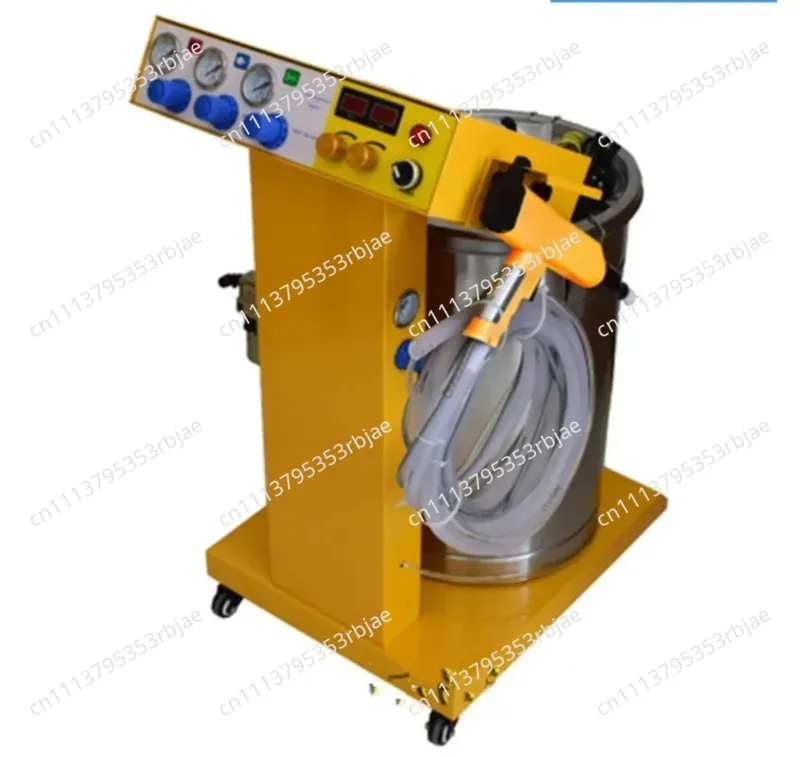 Smart Portable Powder Paint Experiment System Electrostatic Powder Coating Machine with Electrostatic  Coating Test Gun