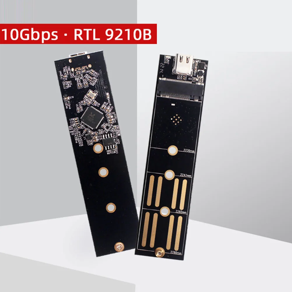 M.2 to USB 3.0 Type C Riser Board Converter NGFF B+M Key 6Gbps 10Gbps NVME Adapter Card for 2230 2240 2260 2280 M2 SSD