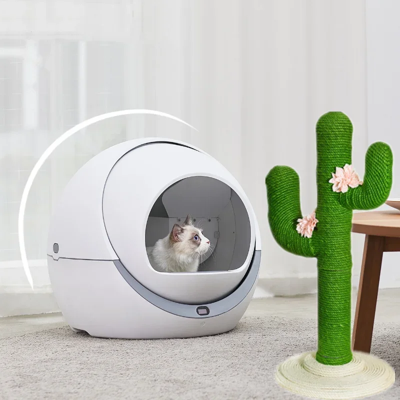 Smart Cat Toilet App Wifi Control Automatic Intelligent Self-cleaning Top Selling Pet Products Fully Enclosed Cat Litter Box