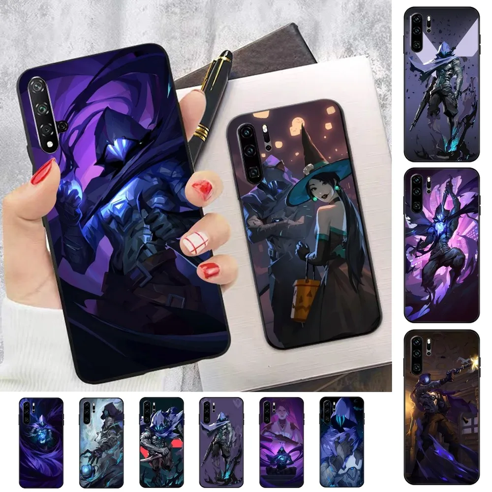 Valorant O-Omen Phone Case For Huawei P 8 9 10 20 30 40 50 Pro Lite Psmart Honor 10 lite 70 Mate 20lite