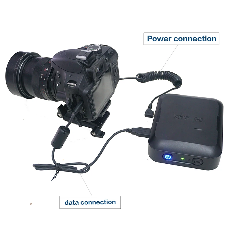 Farpov Remote controller for DSLR camera and Mirrorless Camera Used for time-lapse Control DSLR camera to take timed photos