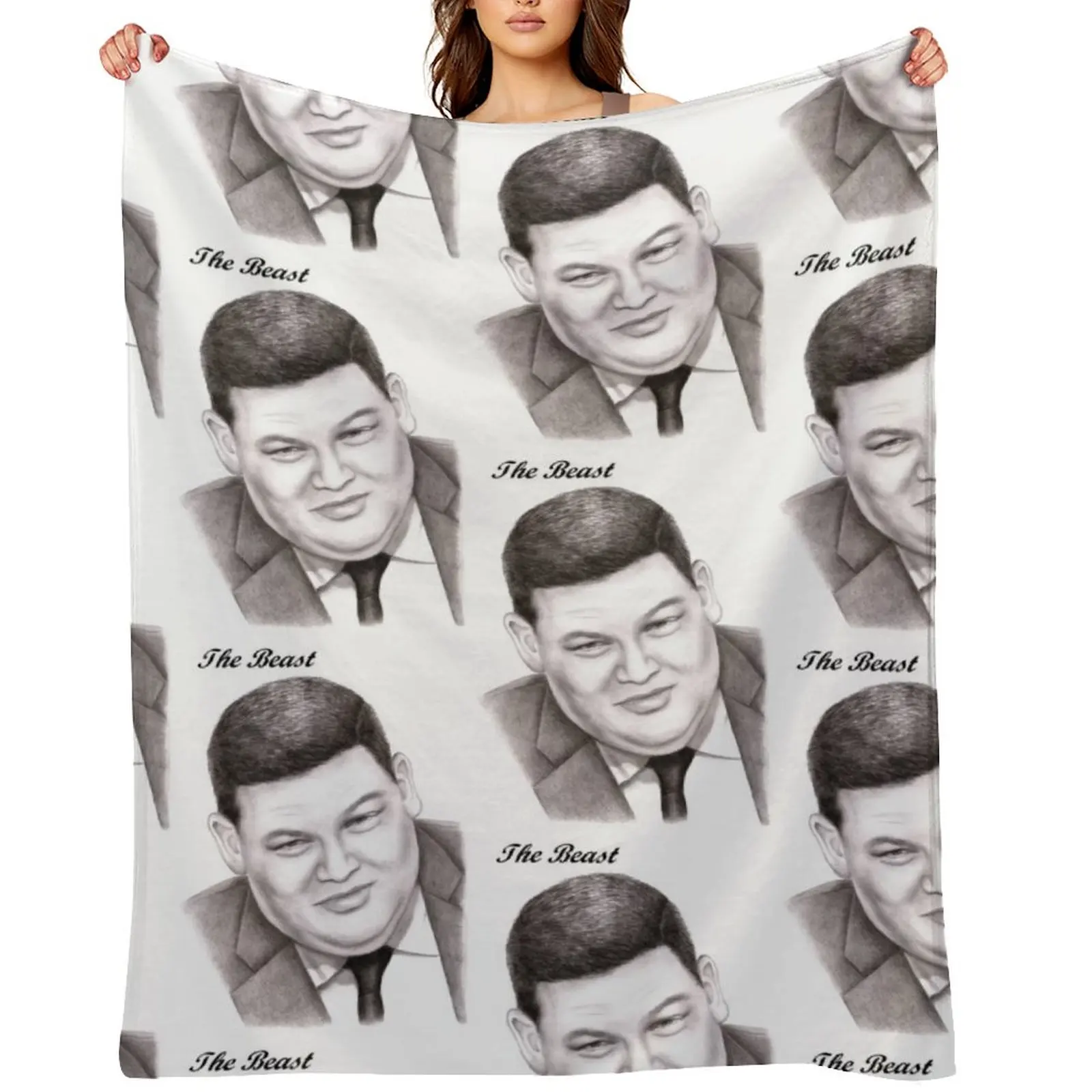 

The Beast Throw Blanket manga Camping christmas decoration Sofa Quilt Blankets