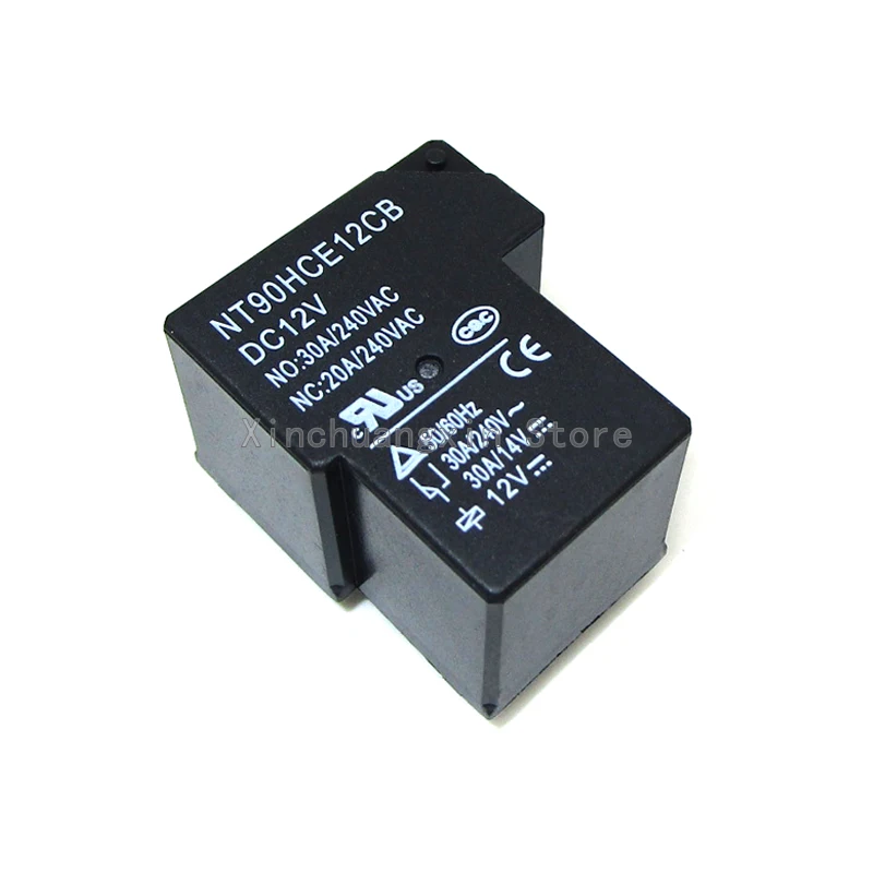 1PCS original NT90HCE12CB 12V NT90HCE24CB 30A DC24V 6 feet air conditioning power relay