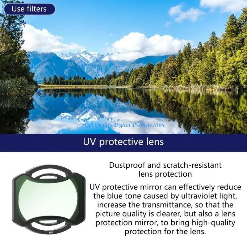 Filtri professionali U2JE per Avata 2 migliora le esperienze fotografiche UV/CPL/ND Filtri