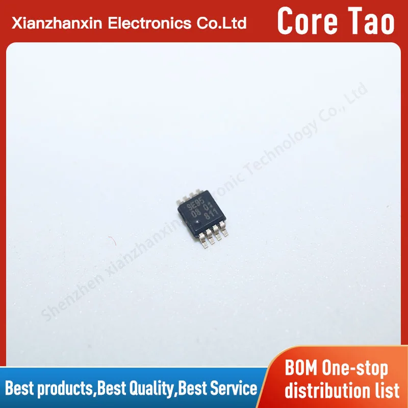 1PCS/LOT SE95DP SE95 MSOP-8 A temperature sensor chip board