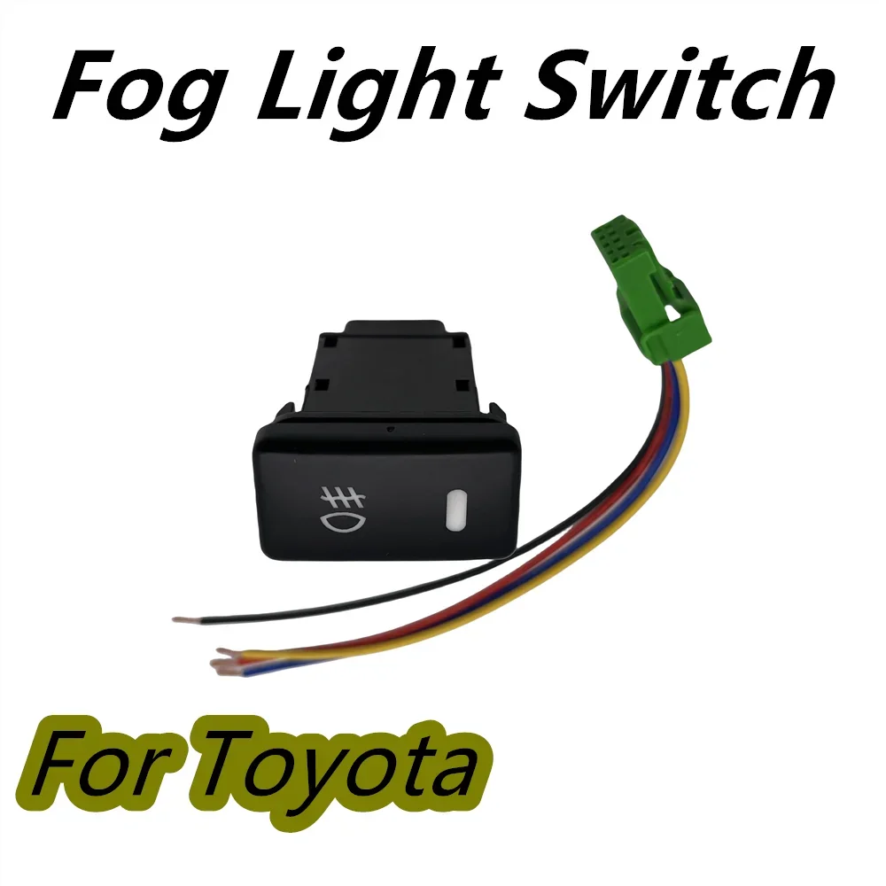 New 5 Pin Fog Light Switch For Lexus LX470 Tundra Control For Toyota 4Runner Land Cruiser Highlander Prius ON-OFF Orange LED