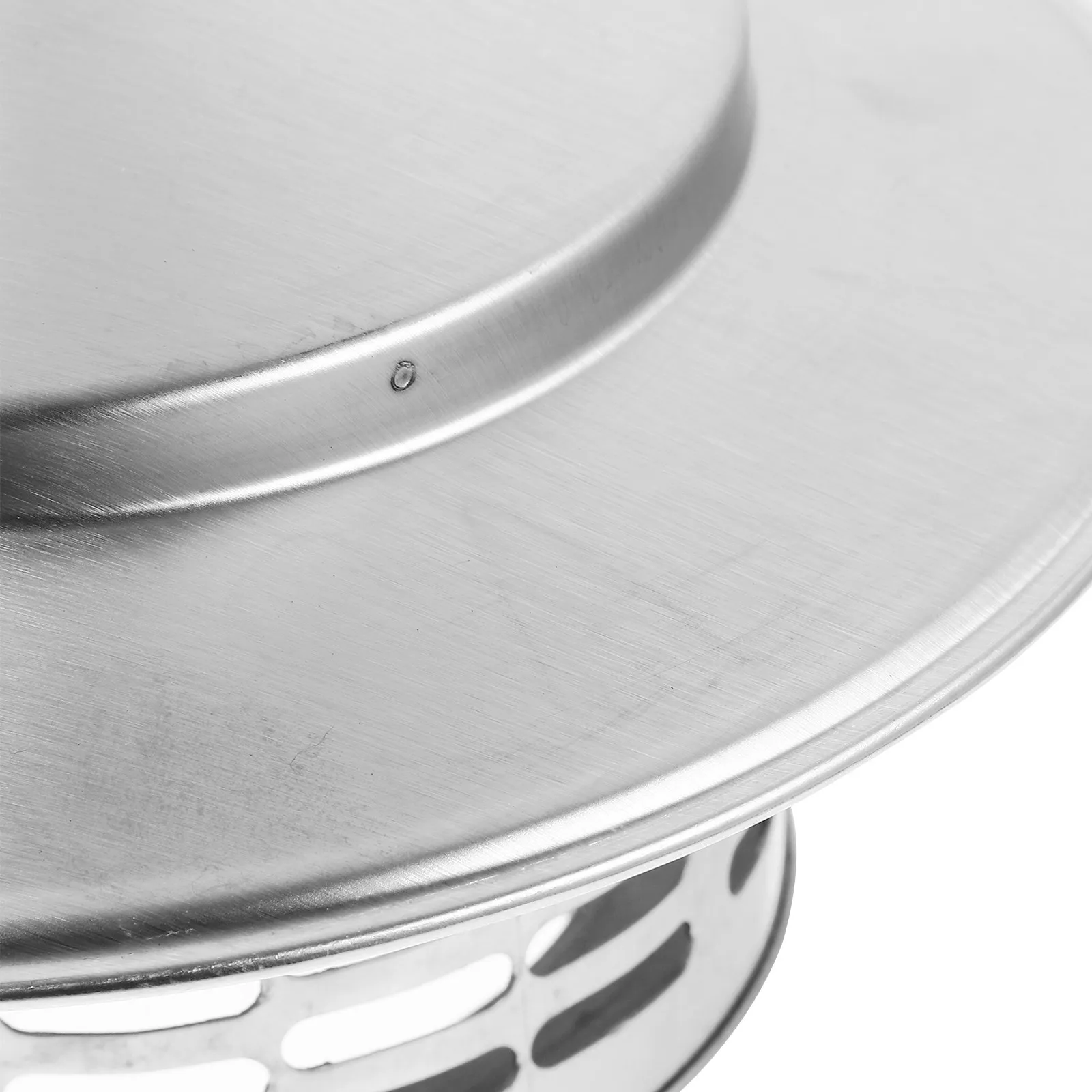 75mm Rainproof Cap Stainless Steel Chimney Vent Cover Roof RV Fireplace Flue Cowl Protector Home Supplies