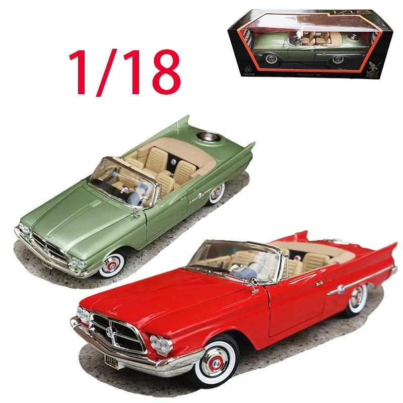 

Road Signature Diecast 1/18 Scale Chrysler 300FC 1960 Classic Car Alloy Car Model Toys for Boys Gift Collection