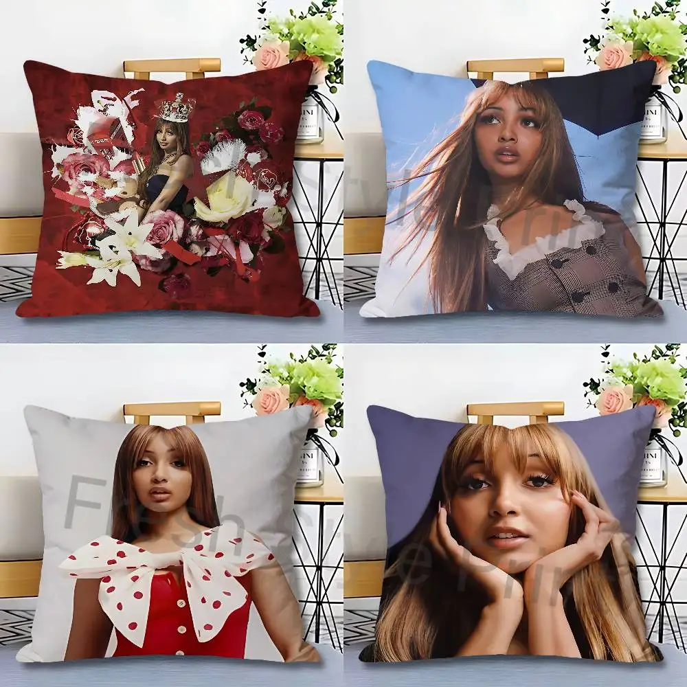 

P-PinkPantheress-S Fancy That Pillow Cases for Bedroom Living Room Sofa Home Decor Polyester Cushion Cover with Zipper