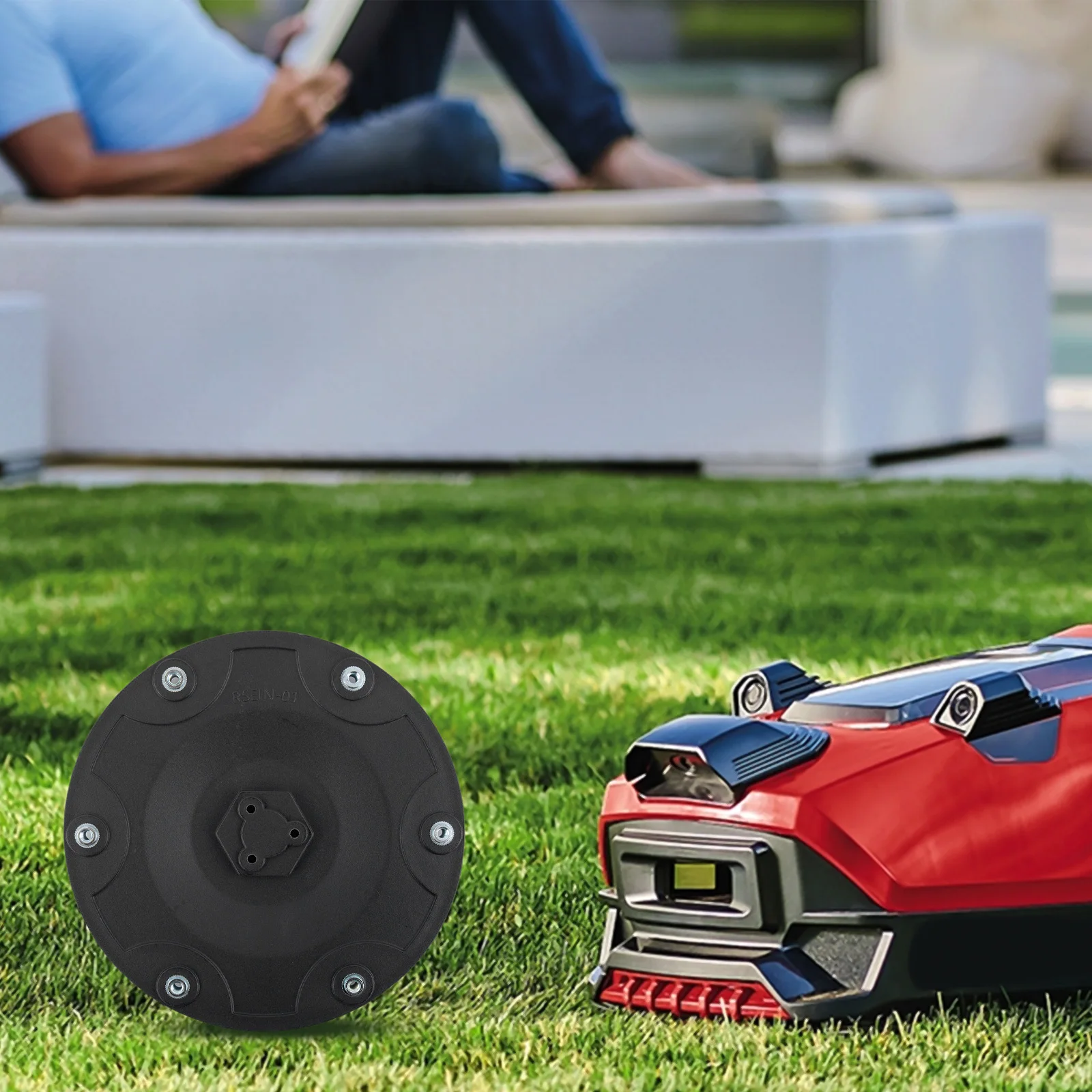 1 stücke Rasenmähen Roboter Disc Platte Kompatibel Mit Für Einhell Für Freelexo Cam 500 Power X Robotic Rasenmäher Zubehör