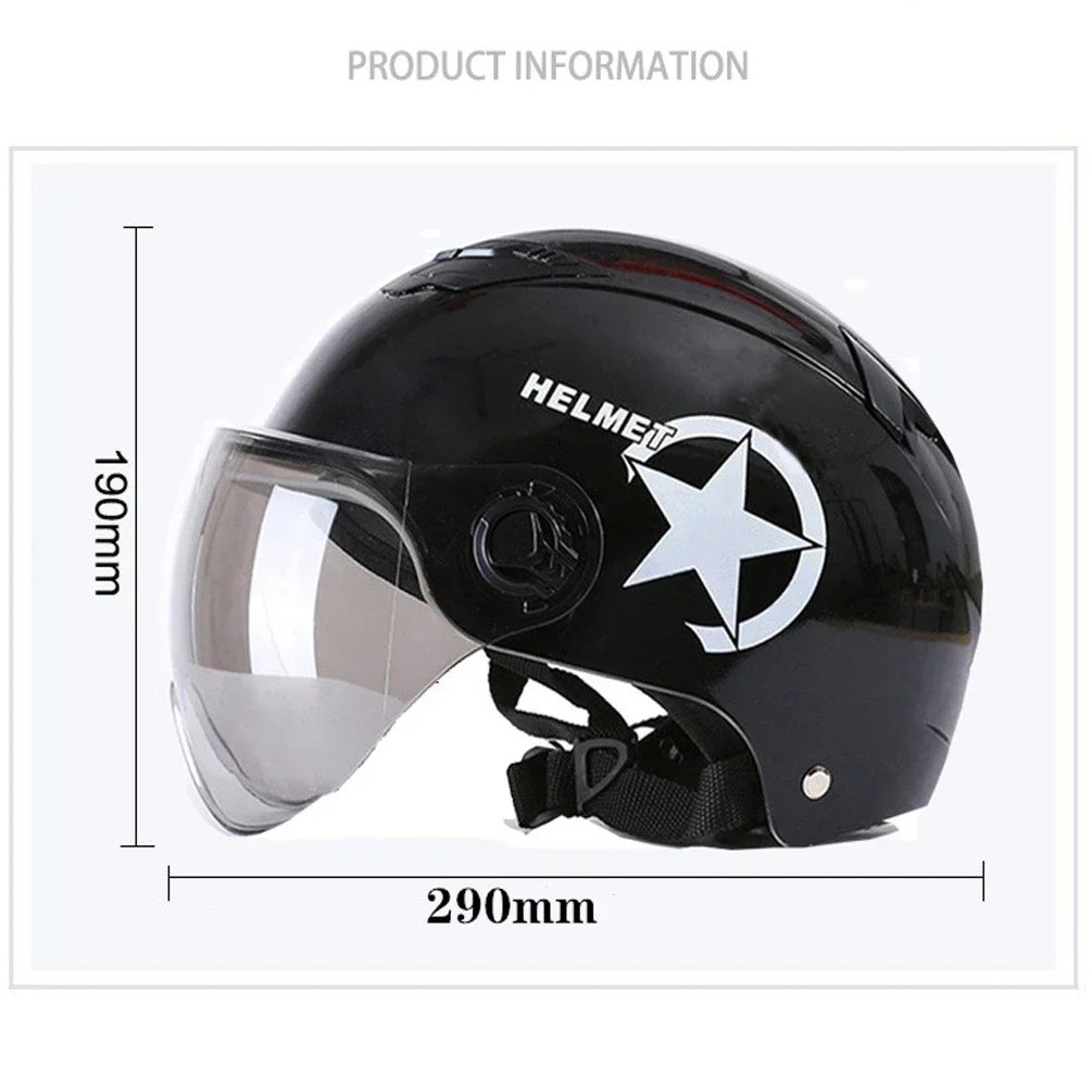 Classic Ultralight Bicycle Helmet  Anti-UV Safety Helmet Electric Motor Car Scooter Bike Open Face Half Helmet For Men Women