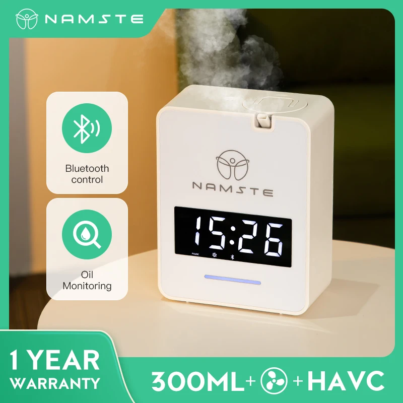 

Namste Aroma Diffuser For Home Air Fresheners Sprayer Aromatherapy Scent Device Smart Home Remote Control Essential Oil Diffuser