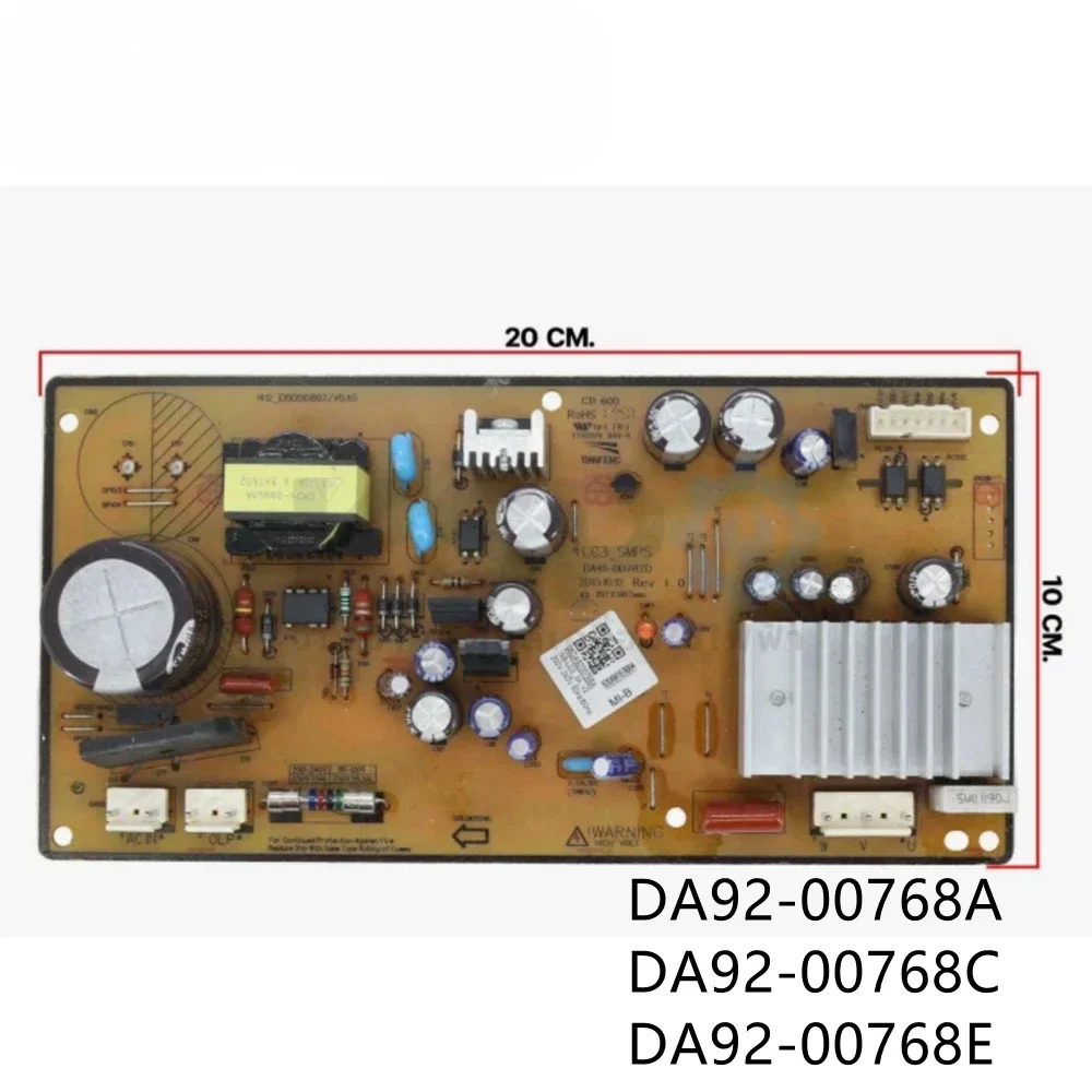 

Refrigerator Control Board DA92-00768A DA92-00768C DA92-00768E PCB DA41-00782D Fridge Motehrboard Freezer Parts