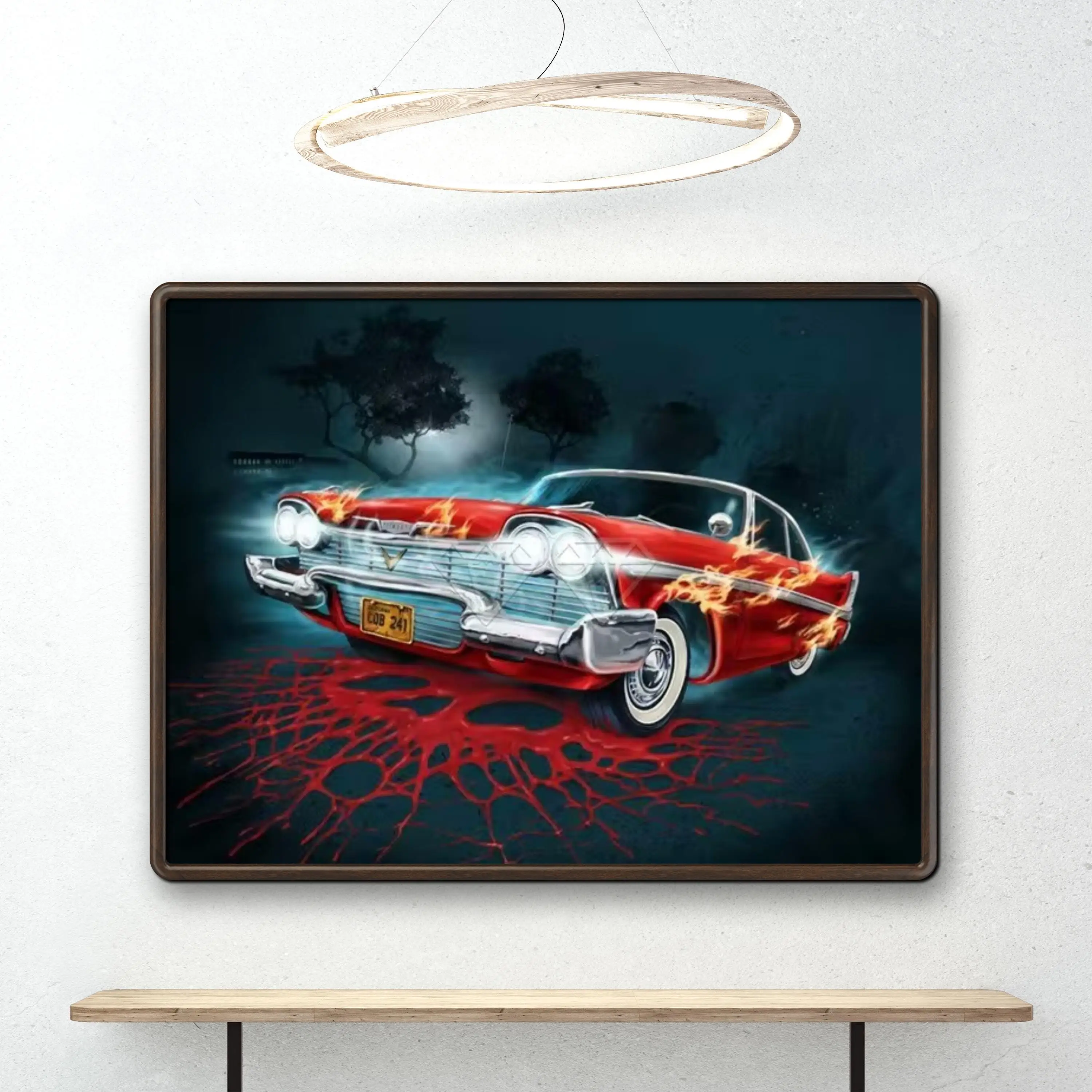 Frameless,Ferrari Lamborghini 5D DIY Diamond Painting Kit Cartoon Sports Car Full Round Embroidery Mosaic Cross Stitch Paint Hom