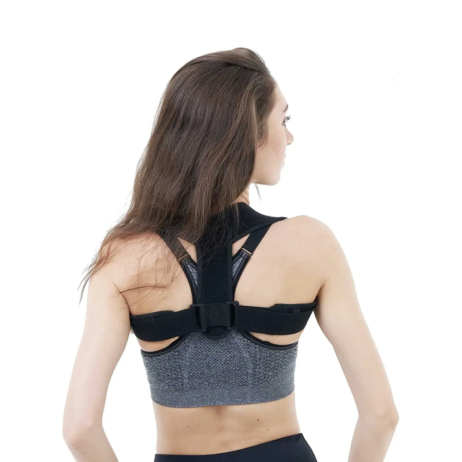 Posture Corrector for Women and Men,Adjustable Upper Back Brace, Breathable Back Support straightener, Providing Pain Relief fro