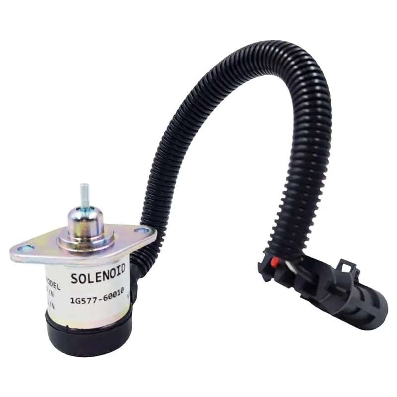 T17C Λ Fuel Shutoff Solenoid Valve Shutdown Solenoid Valve 6689034 1G577-60011 For Bobcat S220 S250 S300 T2250 T250 T300 T320