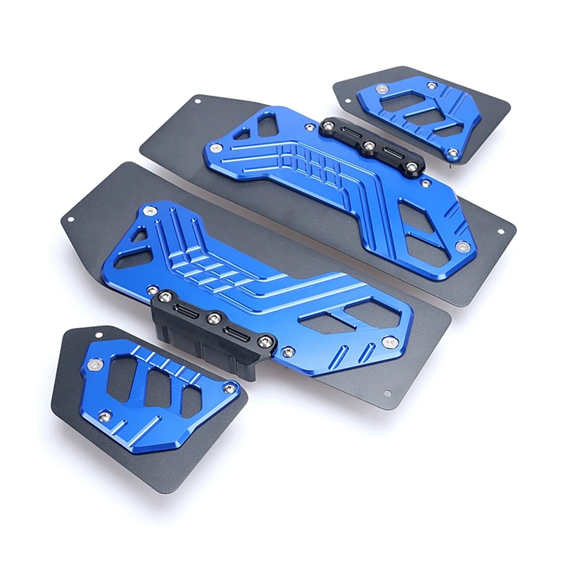 

Motorcycle Footrest Footpads Foot Pegs Pedals Plate Pads Parts Accessories Fit For HONDA ADV350 ADV-350 ADV 350 2022 2023 (Blue)