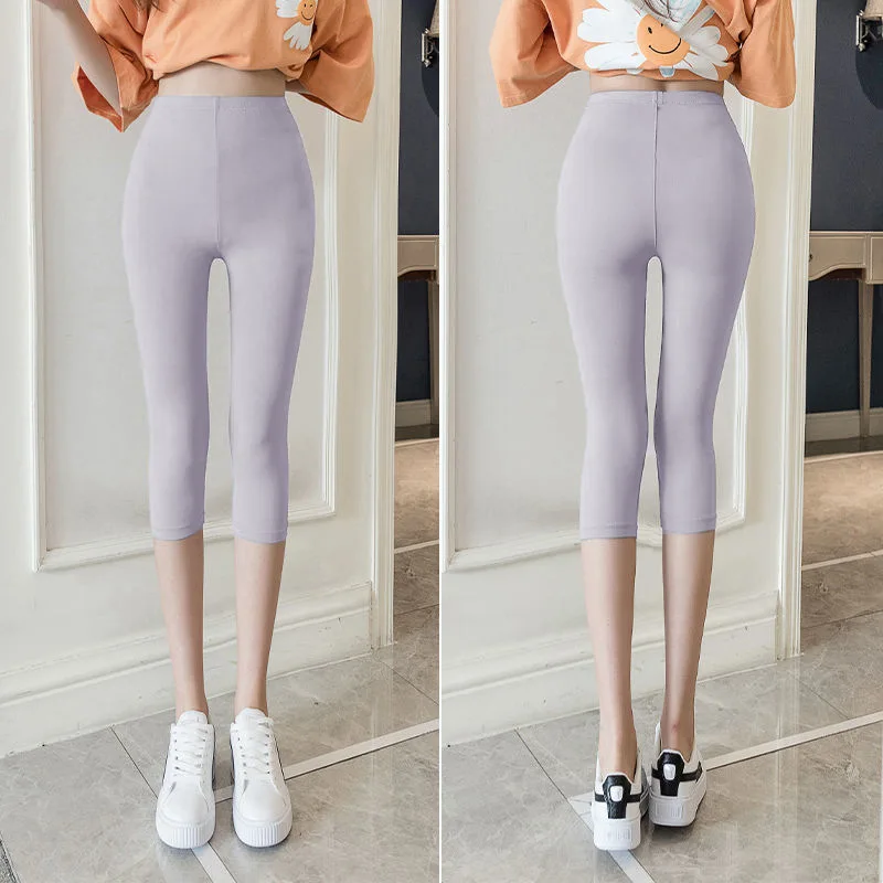 Leggings para mulher americana abdominal bootleg rua vestir roupas esportivas vermelho em linha reta pequenas cores grande brilho de secagem rápida