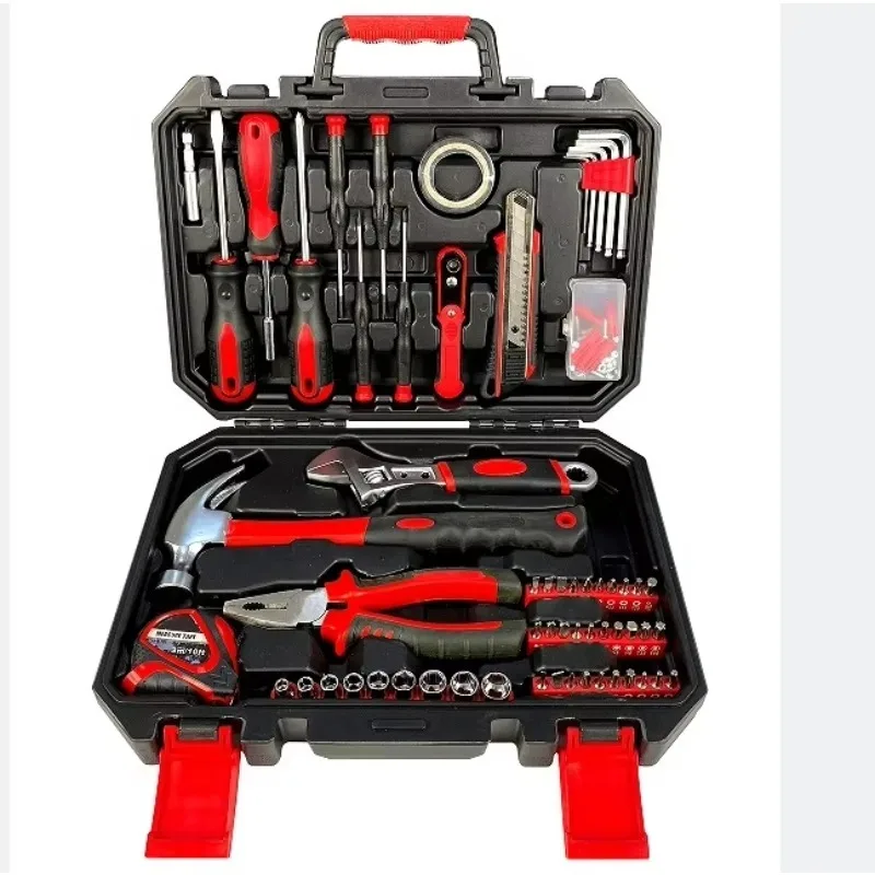 STLF 100 Hot Sale Basic Home Tool Set with Storage Box