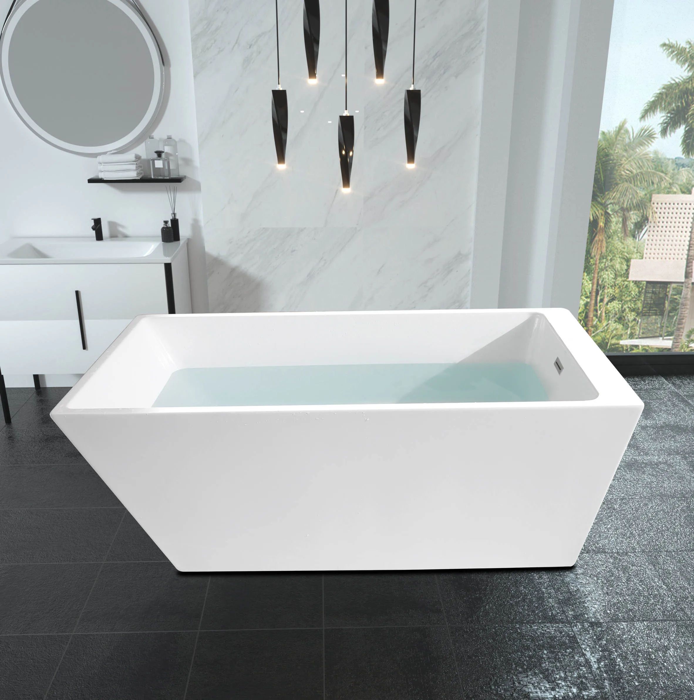 Acrylic Freestanding Bathtub Walk In Bathtub Bathroom Bathtub