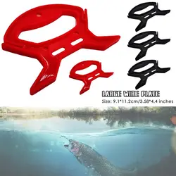 Plastic Fishing Line Winder Fish Winding Storage Boards Line Fishing Lure Trace Wire Holders Carps Crucian Plate Hook Fish Tool