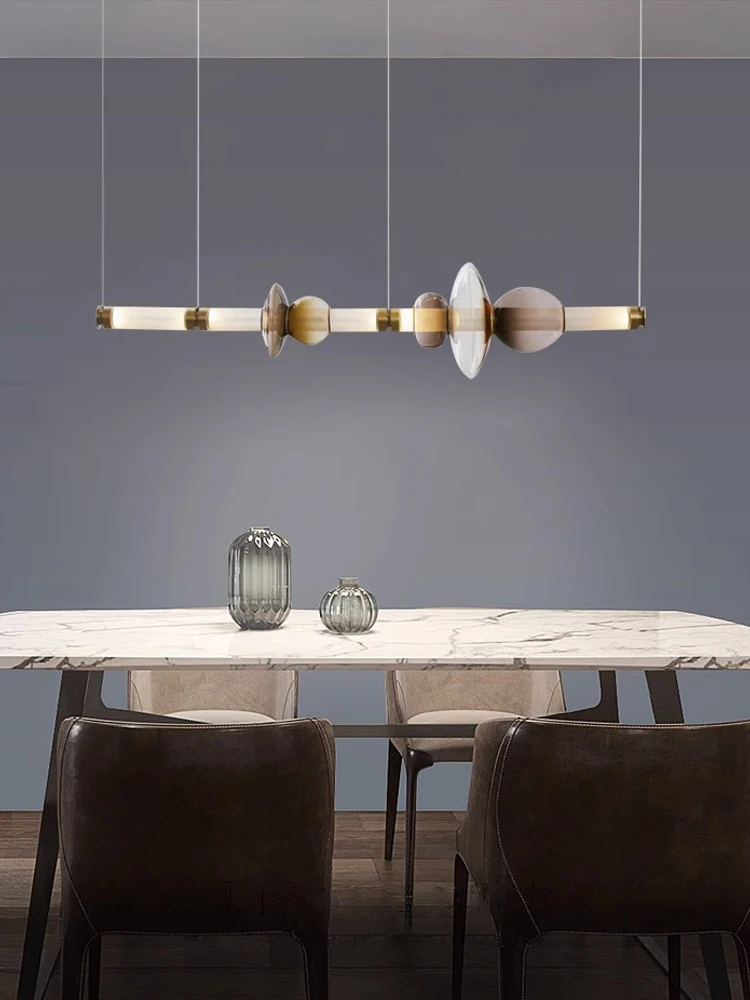 Bossen Amerikaanse Stijl Eetkamer Plafond Hanglamp, Tot 150Cm Lang, Geschikt Voor Bar, Woonkamer Decoratie