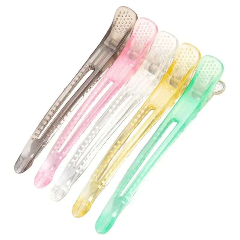 Profesjonalny salon fryzjerski Spinki do włosów Candy Color Plastic Single Prong DIY Alligator Spinka do włosów Pielęgnacja włosów Narzędzia do stylizacji 헤어월월?”