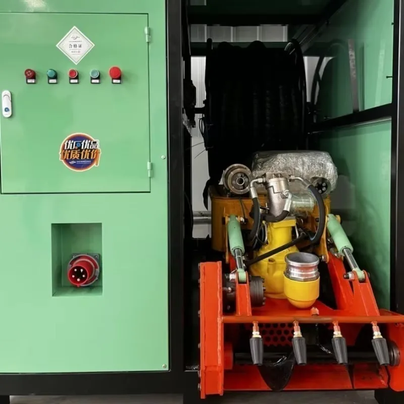 Portable Mini Dredging Robot Waterproof Design Municipal Drainage Pipeline Silt Removal Robot Equipment