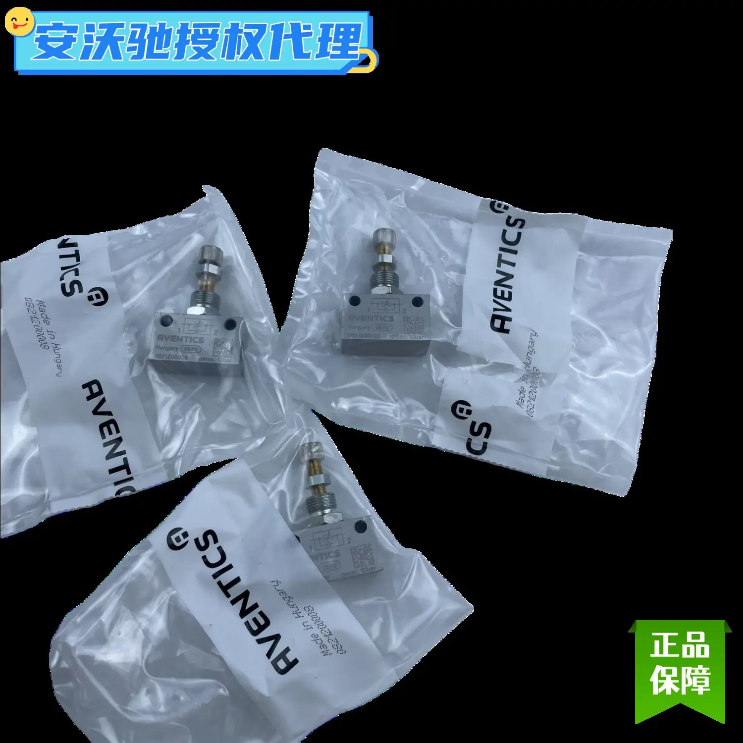 AVENTICS Valves, Including Models 0821200003, 0821200005, 0821200008, And 0821002003