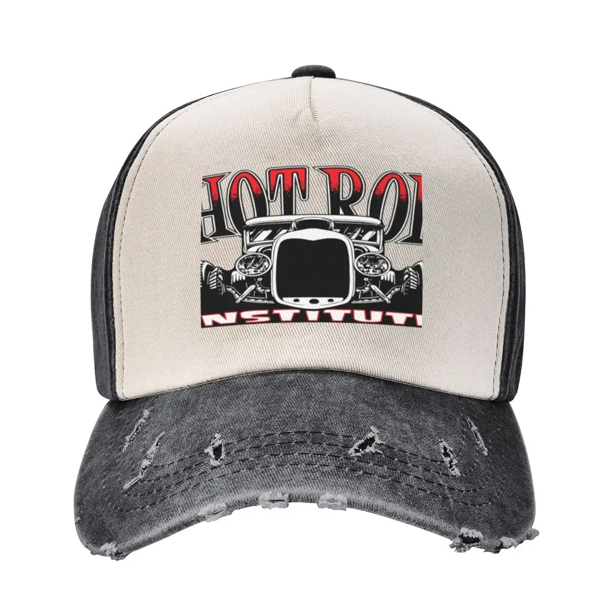 

hot rodCap Baseball Cap Hat Beach Vintage Icon derby hat Women's Hats For The Sun Men's