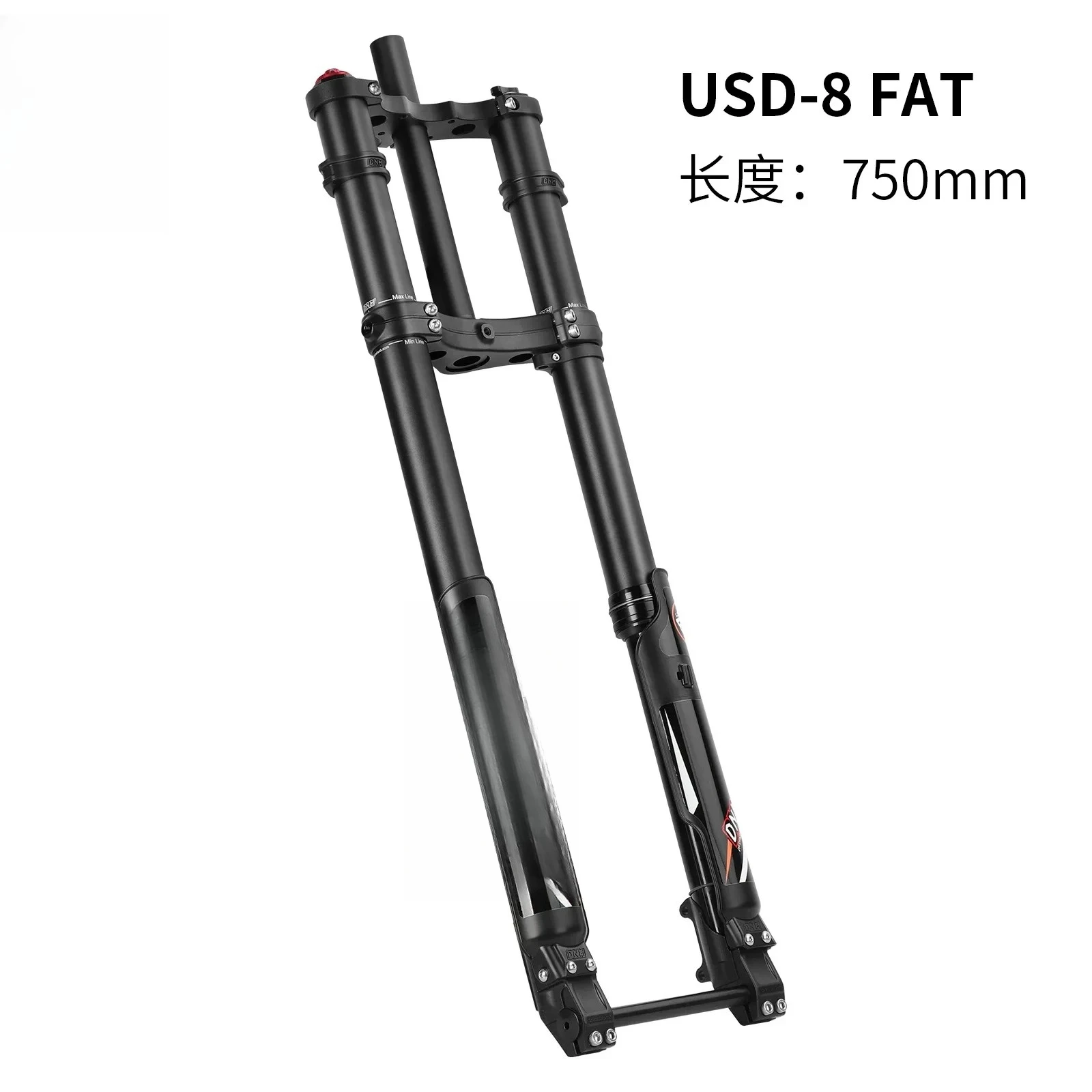For DNM Fat 150x15mm Bicycle Fork Aluminum Alloy Oil Spring Suspension MTB 20